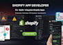 develop shopify private app public app API integration shipify custom app